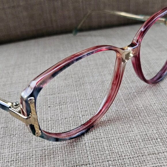 Vintage Forte Women Eyeglasses Frame Multi Color Glasses 56[]18 Eyewear main image 10